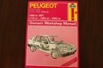 Peugeot 309 1986 - 1987 benzine modellen workshop manual, Auto diversen, Handleidingen en Instructieboekjes, Ophalen of Verzenden