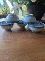 7 Chinese Rijstkommen, Ophalen of Verzenden