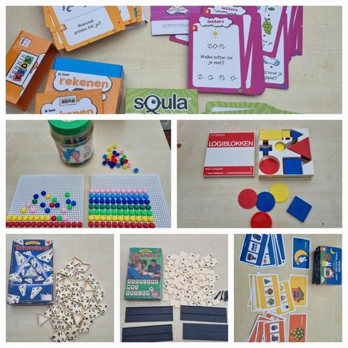 Educatieve (kleuter) spellen, topo, puzzels, letters en meer, Kinderen en Baby's, Speelgoed | Educatief en Creatief, Gebruikt
