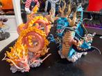 One piece kaido en momonosuke draak anime figure figuur set, Ophalen of Verzenden, Zo goed als nieuw