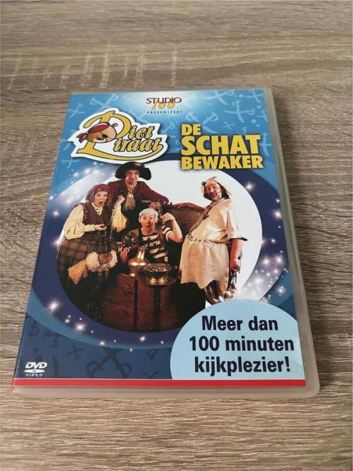 Dvd Piet Piraat - De Schatbewaker, Cd's en Dvd's, Dvd's | Kinderen en Jeugd, Avontuur, Alle leeftijden, Ophalen of Verzenden