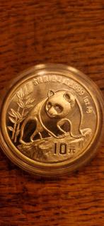1 Oz fine silver panda Chinees proof, Postzegels en Munten, Munten | Azië, Ophalen of Verzenden