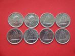 Lot Canada setje munten 25 Cent 1969 t/m 1989., Postzegels en Munten, Munten | Amerika, Losse munt, Verzenden, Noord-Amerika