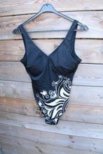 Badpak zwart/ wit Tweka mt 42 Vaste prijs, Zwart, Badpak, Ophalen of Verzenden, Zo goed als nieuw