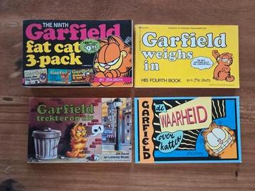 Garfield ,  diverse boeken , ook engelstalig beschikbaar voor biedingen