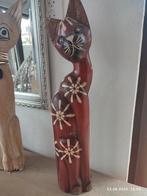 kat decoratie van hout Handgemaakt, Ophalen of Verzenden