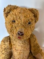 Oude vintage Teddybeer knuffelbeer 70 jaar, Verzamelen, Beren en Cherished Teddies, Ophalen of Verzenden, Gebruikt, Stoffen beer