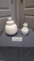 Wedgwood Edme 2 bolvaas lampen 26 cm en 18 cm zie foto's, Huis en Inrichting, Lampen | Tafellampen, Ophalen of Verzenden, Zo goed als nieuw