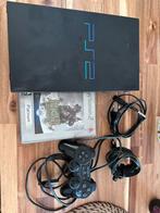 Ps2 met 2 spellen, Spelcomputers en Games, Spelcomputers | Sony PlayStation 2, Ophalen of Verzenden, Zo goed als nieuw, Met 1 controller
