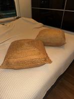2 Jute Poeven €50 Vandaag Ophalen, Ophalen, Overige materialen, Minder dan 50 cm, Vierkant