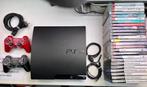 Playstation 3 + 23 spellen voor goede doel!, Spelcomputers en Games, Ophalen, Zo goed als nieuw, Met 1 controller, Slim