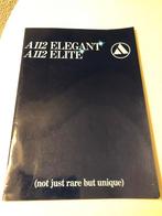Brochure Autobianchi A112 ELEGANT en A112 ELITE (+/- 1983), Ophalen of Verzenden, Gelezen, Overige merken