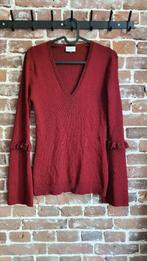 Mooie Rode Dante 6 Trui met Leuke Mouwen Maat M – Wijnrood, Ophalen of Verzenden, Zo goed als nieuw, Maat 38/40 (M), Rood
