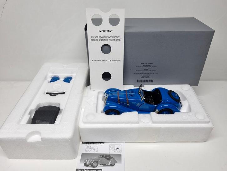 Autoart
Bmw 328 Roadster 1938 1:18
Nieuwstaat, Hobby en Vrije tijd, Modelauto's | 1:18, Zo goed als nieuw, Auto, Autoart, Ophalen of Verzenden