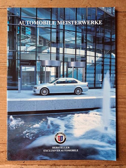 Alpina BMW brochure - 2001, Boeken, Auto's | Folders en Tijdschriften, Zo goed als nieuw, BMW, Ophalen of Verzenden