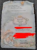 Alisha, Ophalen of Verzenden, 1990 tot 2000, Geboortekaartje