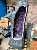 grote amethist geode, Verzamelen, Mineralen en Fossielen, Ophalen, Mineraal