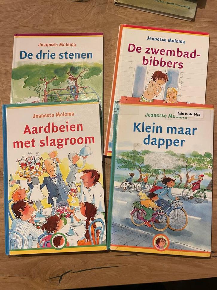 4 kinderboeken van Jeanette Molema, Boeken, Kinderboeken | Jeugd | onder 10 jaar, Gelezen, Fictie algemeen, Ophalen of Verzenden