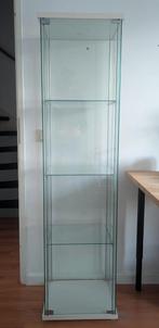 3 x DETOLF IKEA vitrinekast in zeer goede staat wit, Ophalen, 50 tot 100 cm, Zo goed als nieuw, 150 tot 200 cm