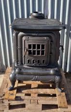 Gietijzeren Houtkachel - Klassiek en Sfeervol, Ophalen, Gebruikt, Houtkachel, Vrijstaand