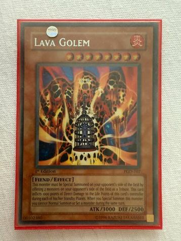 Lava Golem yugioh Secret Rare beschikbaar voor biedingen
