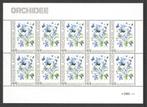 Bloemenpracht op postzegels: Orchidee, Ophalen of Verzenden, Na 1940, Postfris