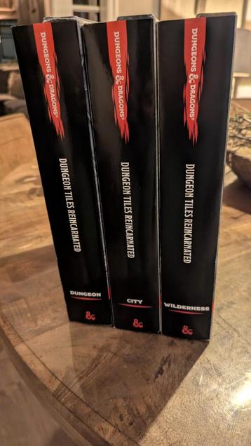D&D Dungeon Tiles Reincarnated - Wilderness, City, Dungeon beschikbaar voor biedingen
