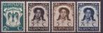 Suriname 183-186 Postfris met Plakker (01), Verzenden, Postfris