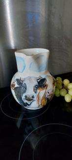 Schenkkan, Huis en Inrichting, Woonaccessoires | Vazen, Overige kleuren, Aardewerk of Porselein, Ophalen of Verzenden, Zo goed als nieuw