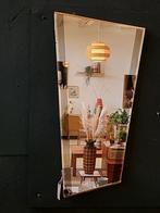 Vintage spiegel asymmetrisch jaren 50/60, Ophalen, Minder dan 50 cm, Gebruikt, .