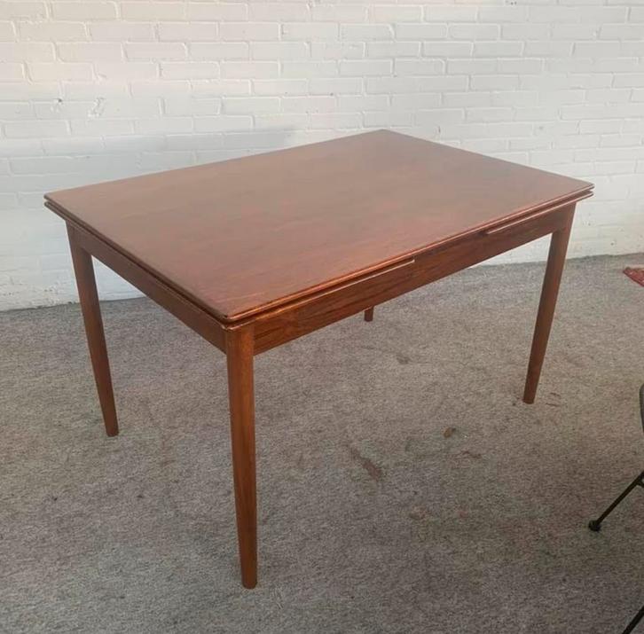 Tafel vintage Pastoe Deense palissanderhouten eettafel, Huis en Inrichting, Tafels | Eettafels, Ophalen of Verzenden