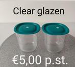 Tupperware Clear glazen NIEUW, Nieuw, Ophalen of Verzenden