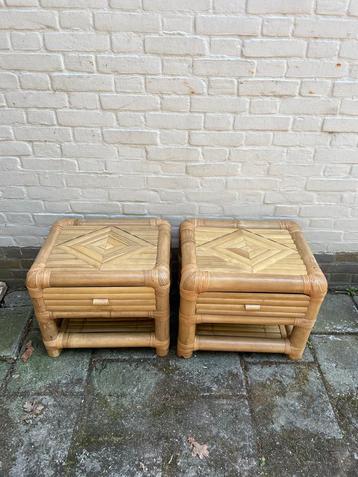 Bamboe Nachtkastjes set beschikbaar voor biedingen