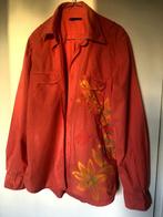 MASON 'S rood/roze blouse mt M gele decoratie, Maat 38/40 (M), Ophalen of Verzenden, Zo goed als nieuw, MASON'S