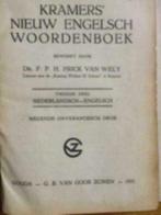 Engelsch antiek 1921 woordenboek - in goede staat, Ophalen of Verzenden