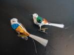 2 Kerst vogeltjes met clip, Ophalen of Verzenden
