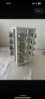 Kruidenrek van salt & pepper, Huis en Inrichting, Ophalen of Verzenden, Zo goed als nieuw, Glas, Pot, Bus of Blik
