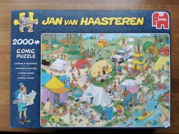 Jan van Haasteren puzzel Kamperen in het bos 2000 stukjes