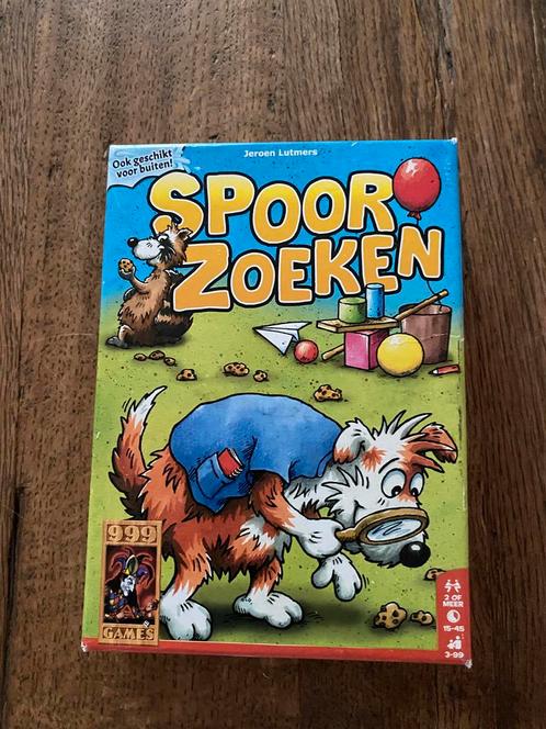 Spoorzoeken - 999 Games - Nieuwstaat, Hobby en Vrije tijd, Gezelschapsspellen | Overige, Zo goed als nieuw, Ophalen of Verzenden