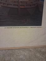 Schoolplaat Amsterdam 2, Antiek en Kunst, Ophalen of Verzenden, Stad- en Dorpsgezichten