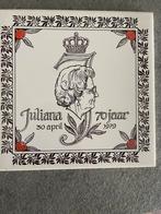 Tegel Juliana 70 jaar uit 1979, Verzamelen, Ophalen of Verzenden, Zo goed als nieuw, Tijdschrift of Boek
