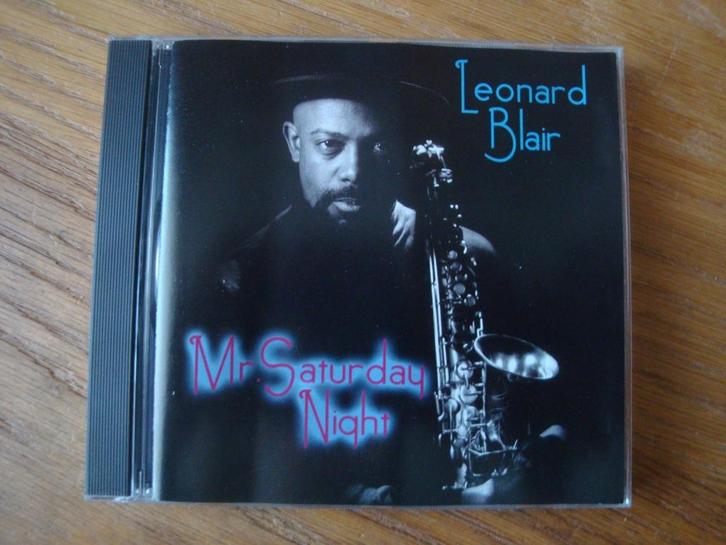 Leonard Blair - Mr. Saturday Night, Cd's en Dvd's, Cd's | Jazz en Blues, Zo goed als nieuw, Jazz, 1980 tot heden, Ophalen of Verzenden