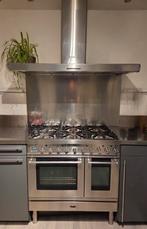 Boretti gasfornuis 6 pitten 2 ovens en afzuigkap, Witgoed en Apparatuur, Fornuizen, Ophalen, Gebruikt, 60 cm of meer, Gas