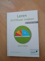 John Hattie - Leren zichtbaar maken, beknopte uitgave., Boeken, HBO, Zo goed als nieuw, Alpha, Ophalen