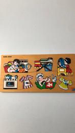 Te koop houten puzzel jaren 50, Ophalen of Verzenden, Minder dan 10 stukjes, Gebruikt