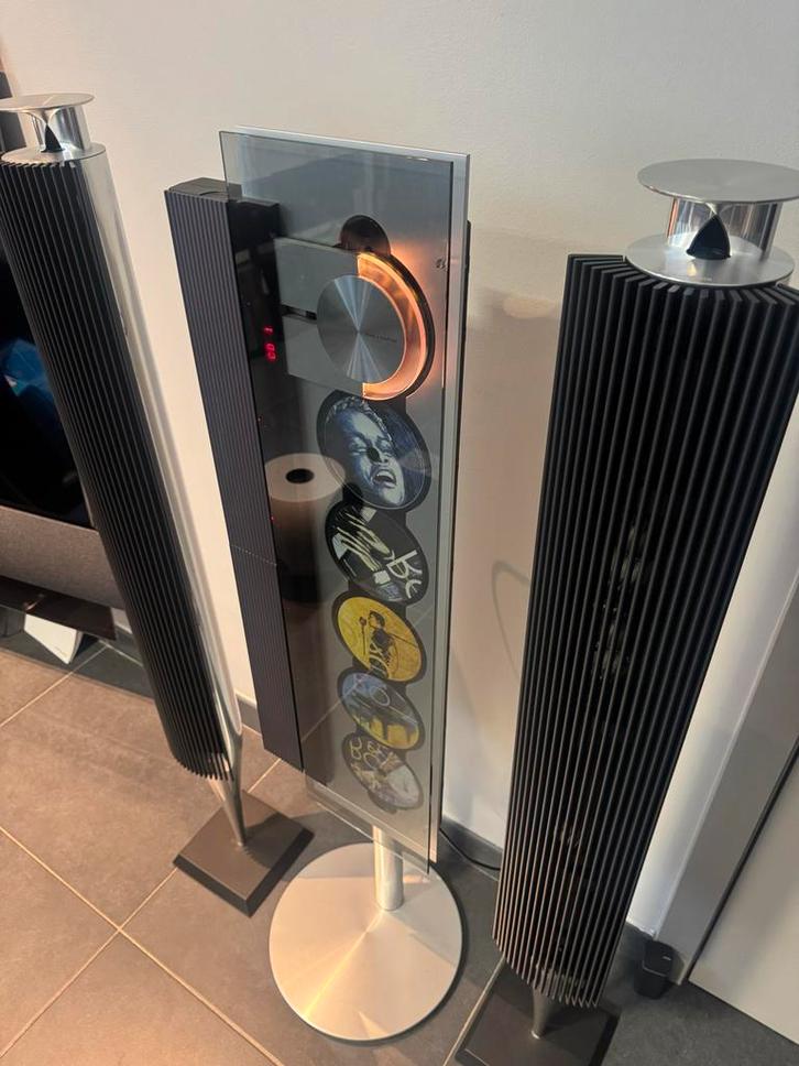 BeoLab 18 & BeoSound 9000 Bang & Olufsen Topset b&o, Audio, Tv en Foto, Luidsprekers, Zo goed als nieuw, Front, Rear of Stereo speakers