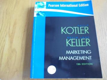 Marketing Management: International Edition, 13th Edition beschikbaar voor biedingen