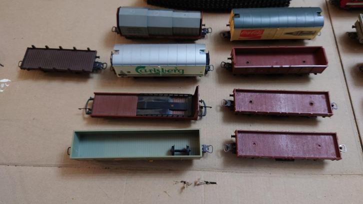 Lima trein, Hobby en Vrije tijd, Modeltreinen | H0, Gebruikt, Treinset, Gelijkstroom, Lima, Analoog, Ophalen of Verzenden