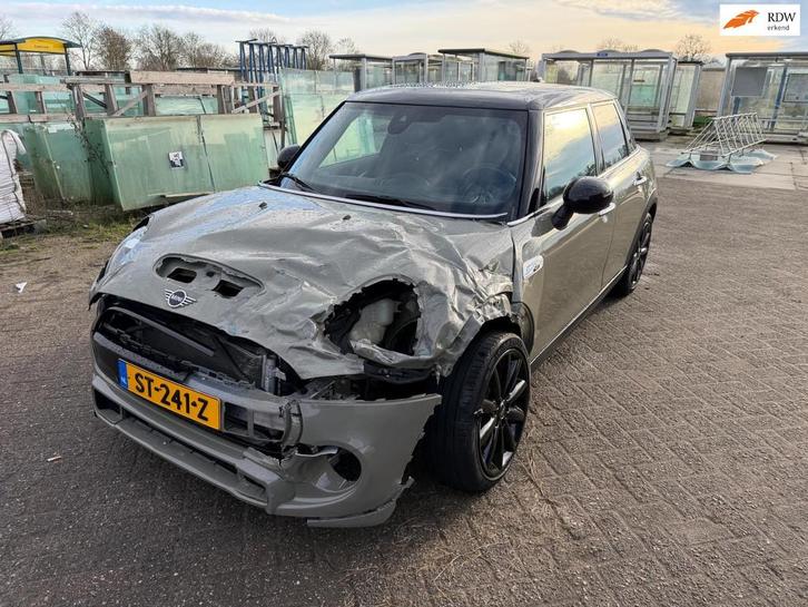 Mini Mini 2.0 Cooper S Chili AUTOMAAT NAP!, Auto diversen, Schadeauto's, Mini, Automaat, Benzine, Hatchback, Zilver of Grijs