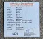 Nederland 2022 | 2 euro Erasmus PROOF | Oplage 2.500, Postzegels en Munten, Munten | Nederland, Ophalen of Verzenden, Koningin Beatrix